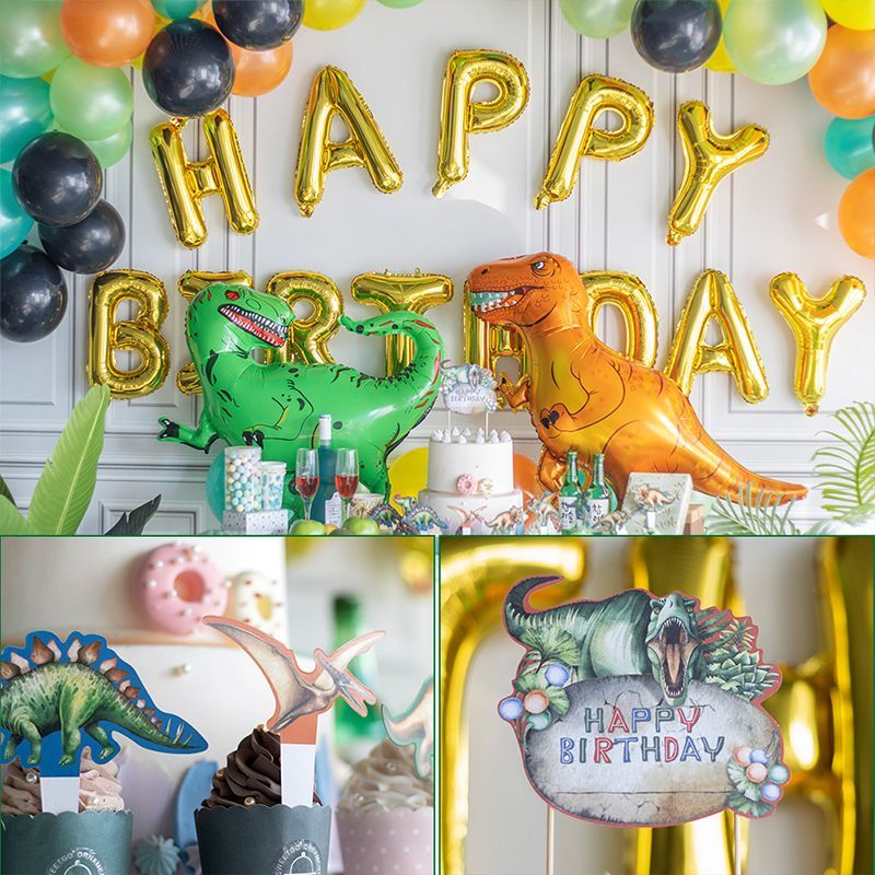 dinosaur theme birthday decorations
