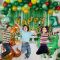 Wholesale Jungle Dinosaur Themed Party Decorations Kit for Boys and Girls
