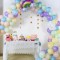 Macaron Balloons Arch for Girls | Pastel Rainbow Baby Shower Birthday Party Decorations Supplier