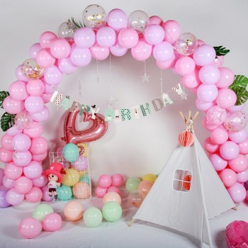 Wholesale Pink Balloon Garland Arch Kit for Girls Birthday Party Decorations