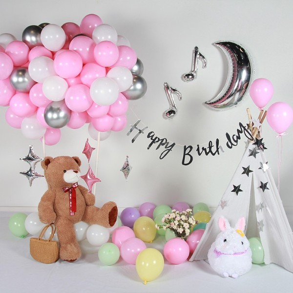Wholesale Pink Balloons Bouquet Kit for Girls Birthday Party Decorations