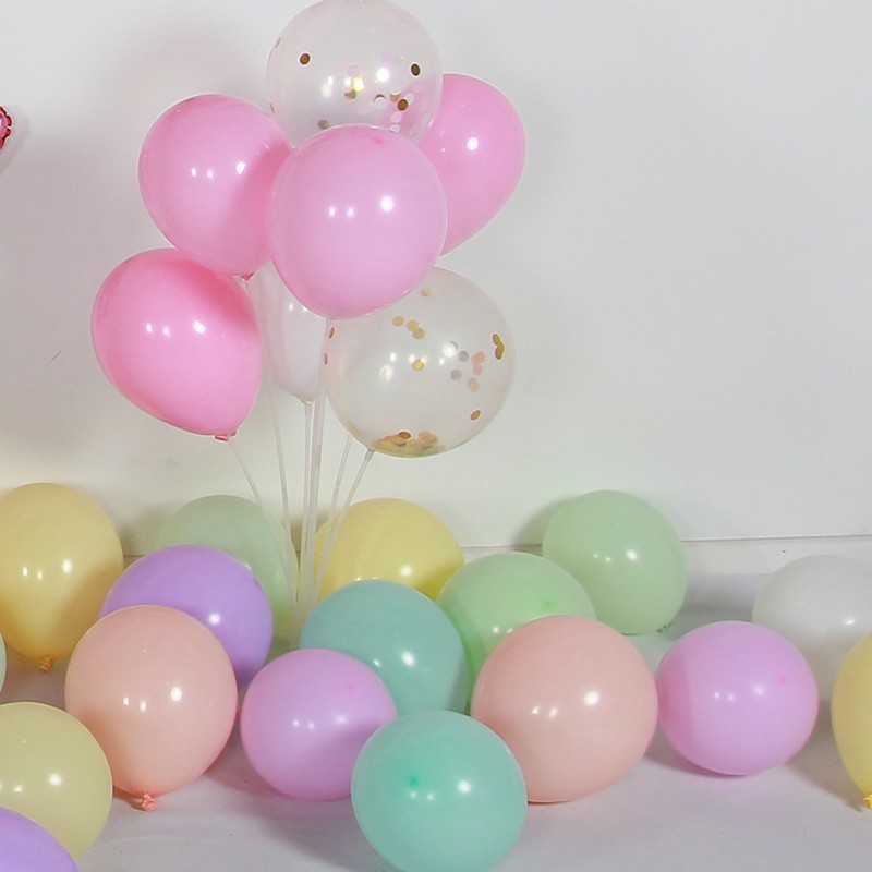 pink balloons bouquet