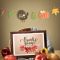 Thanksgiving Party Decorations Kit | Harvest Themed Banner Balloons Photo Props Cupcake Supplier