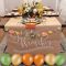 Thanksgiving Party Decorations Kit | Harvest Themed Banner Balloons Photo Props Cupcake Supplier