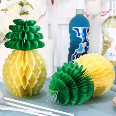 JOYEET Pineapple Honeycomb Centerpieces Paper Party Supplies Wholesale