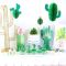JOYEET Kaktus-Wassermelonen-Waben-Dekorationsset für Partyzubehör im Großhandel