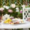 JOYEET Tea Party Hanging Swirl Dekorationen für Tea Theme Baby Shower Girls Birthday Decor Supplier