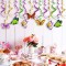 Schmetterlings-hängende Strudel-Dekorationen für Teeparty-Babyparty-Mädchen-Geburtstags-Dekor-Lieferant