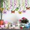 Butterfly Hanging Swirls Decorations for Tea Party Baby Shower Girls Birthday Decor Supplier