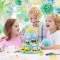 Dekorationen für Geburtstagsfeiern | Minzgrüne Themen Happy Birthday Banner Tissue Pompoms Großhandel