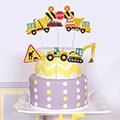 Construction Cake Topper