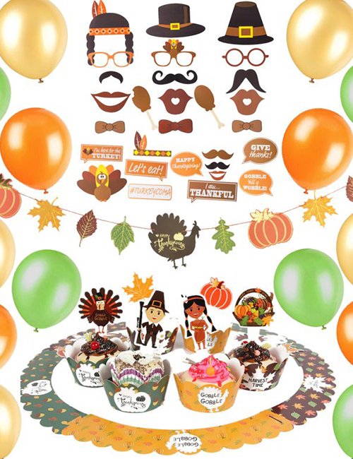 Thanksgiving Party Decorations Kit