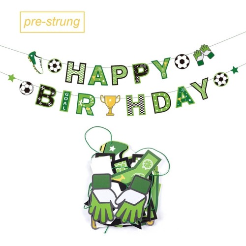 Assiettes en papier Pailles Gobelets en gros | Articles de fête sur le thème du football | Décorations d'anniversaire pour enfants