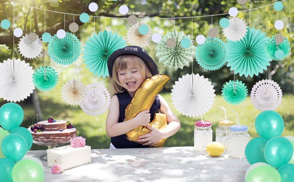 paper fan decorations