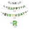 Soccer Birthday Banner | Happy Birthday Bunting Garland Sign | Boys Birthday Party Decorations