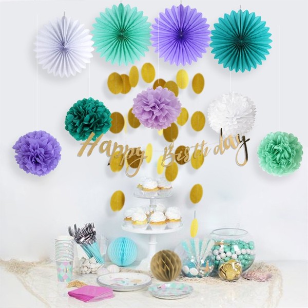Wholesale Mermaid Themed Party Decorations | Girls Birthday Party Supplies