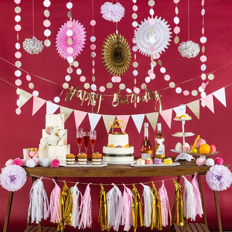 Pink Birthday Party Decorations