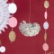 Pink Birthday Party Decorations Pompoms Flowers Kit Happy Birthday Banner for Girls