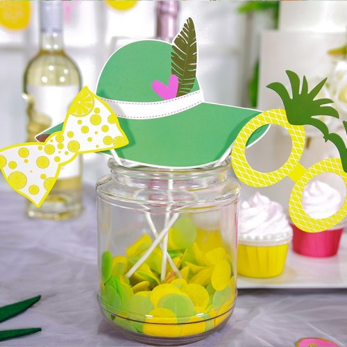 Tropical Flamingos Party Ananas Bannières Gland Guirlandes | Kit de décoration de fête d'été en gros