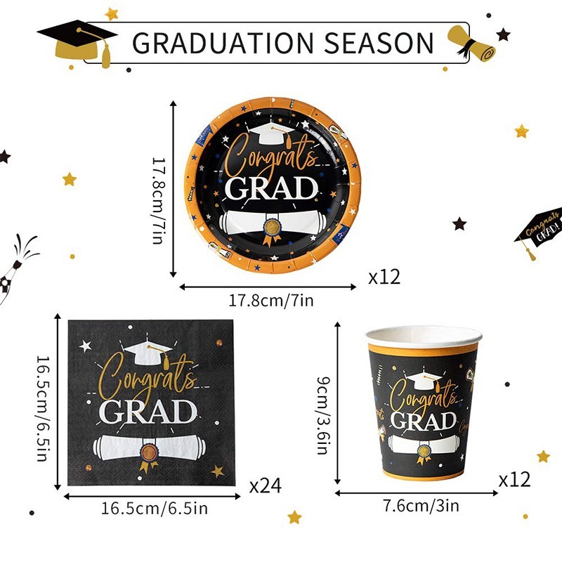 Graduation Party Tableware