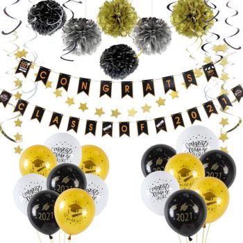 Graduation Party Decorations | 2022 Anniversary Graduation Grad Party Supplies Wholesale