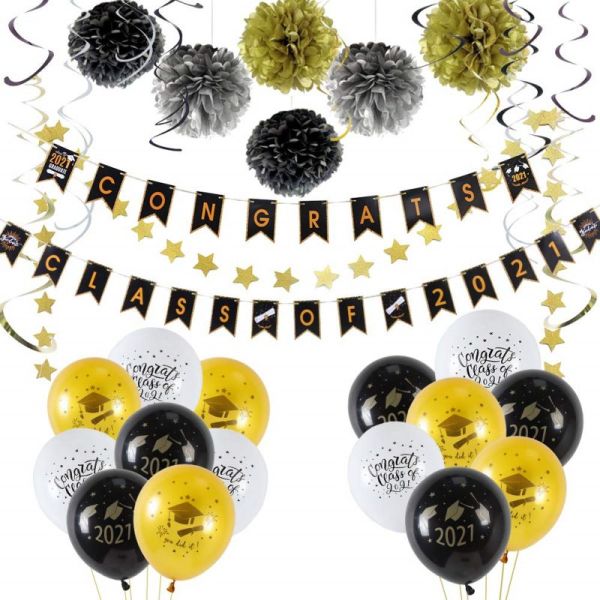Graduation Party Decorations | 2022 Anniversary Graduation Grad Party Supplies Wholesale