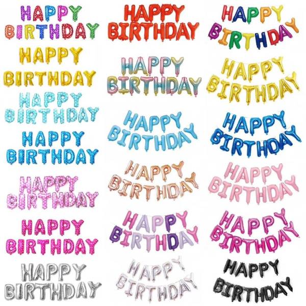 Wholesale Happy Birthday Balloons | 3D Foil Inflatable Balloons | Party Decorations for Kids