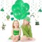 Green Balloons for St. Patrick's Day | Shamrock Latex Balloons Decorations Supplier