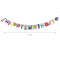 Happy Birthday Banner Party Decorations for Boys and Girls | Rocket and Spaceship Banner
