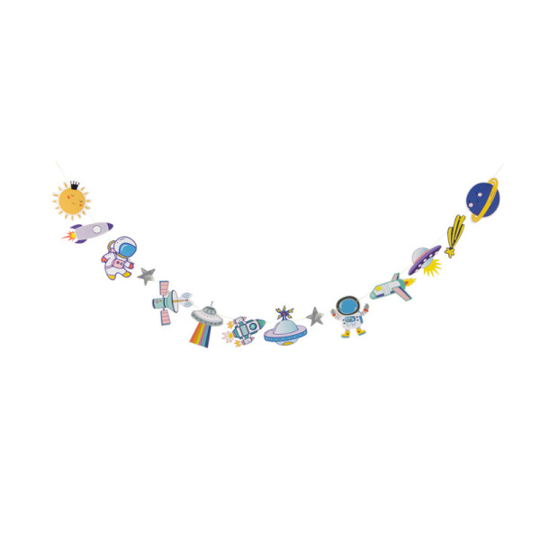 Party Banner Wholesale | Outer Astronaut Banners for Party Decorations