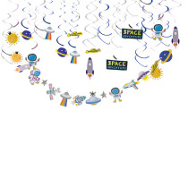 Party Banner Wholesale | Outer Astronaut Banners for Party Decorations