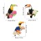 Toucan Honeycomb | Summer Birthday Party Supplies| Hawaiian Party Tropical Bird Decoration Wholesale