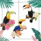 Tukan Waben | Zubehör für Sommergeburtstagsfeiern | Hawaiian Party Tropical Bird Dekoration Großhandel