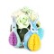 Easter Hanging Bunny Honeycomb Decorations | Happy Easter Party Decorations Wholesale