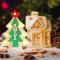 Hölzerner Weihnachtsbaum Weihnachtsschmuck mit LED-Leuchten Weihnachtsbaum für Weihnachtsschmuck