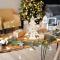 Christmas Decoration Light Ornaments Xmas Light Wooden Christmas Wooden Pendant with  Party Decor