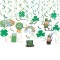 St.Patrick's Day hängende Strudel-Dekorationen | Großhandel mit Kobolden und Shamrock-Partydekorationen