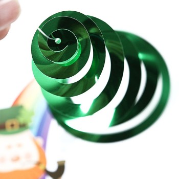 St.Patrick's Day Hanging Swirls Decorations | Leprechauns and Shamrock Party Decorations Wholesale