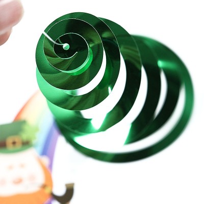 St.Patrick's Day Hanging Swirls Decorations | Leprechauns and Shamrock Party Decorations Wholesale