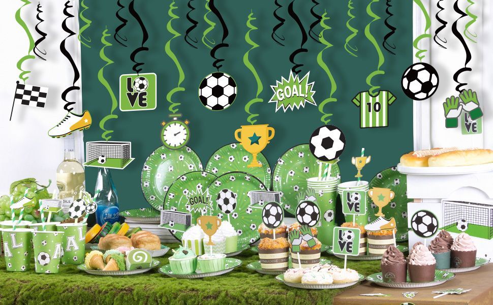 soccer party supplies