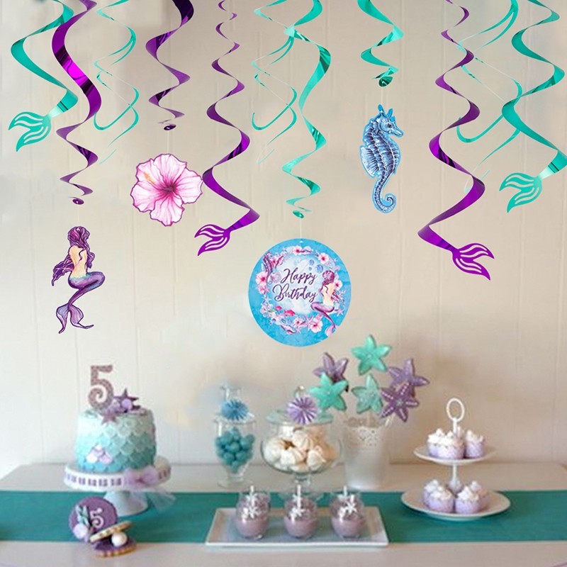 mermaid hanging decorations