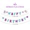 Wholesale Mermaid Birthday Banner | Mermaid Themed Party Decorations Supplies for Girls Birthday