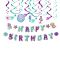 Wholesale Mermaid Birthday Banner | Mermaid Themed Party Decorations Supplies for Girls Birthday