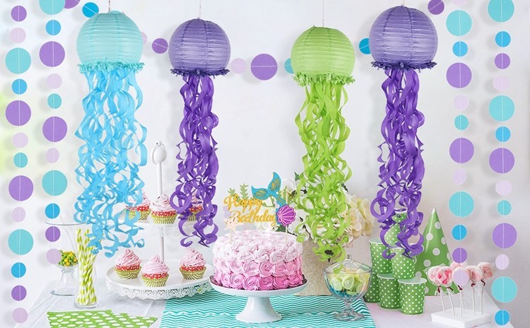 jellyfish paper lanterns