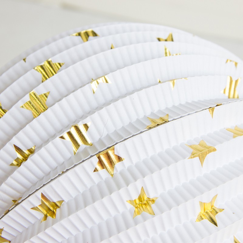 Gold White Party Decorations