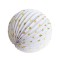 Gold White Party Decorations Wholesale | White Gold Glitter Paper Lanterns for Romantic Party