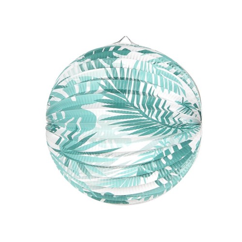 Lanternes en papier pour anniversaire Luau Summer | Vente en gros de décorations de fête de flamants roses tropicaux