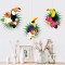 Hängende Papierfächer | Dschungel Tier Tukan Palmblätter Sommer Tropical Party Dekorationen Großhandel