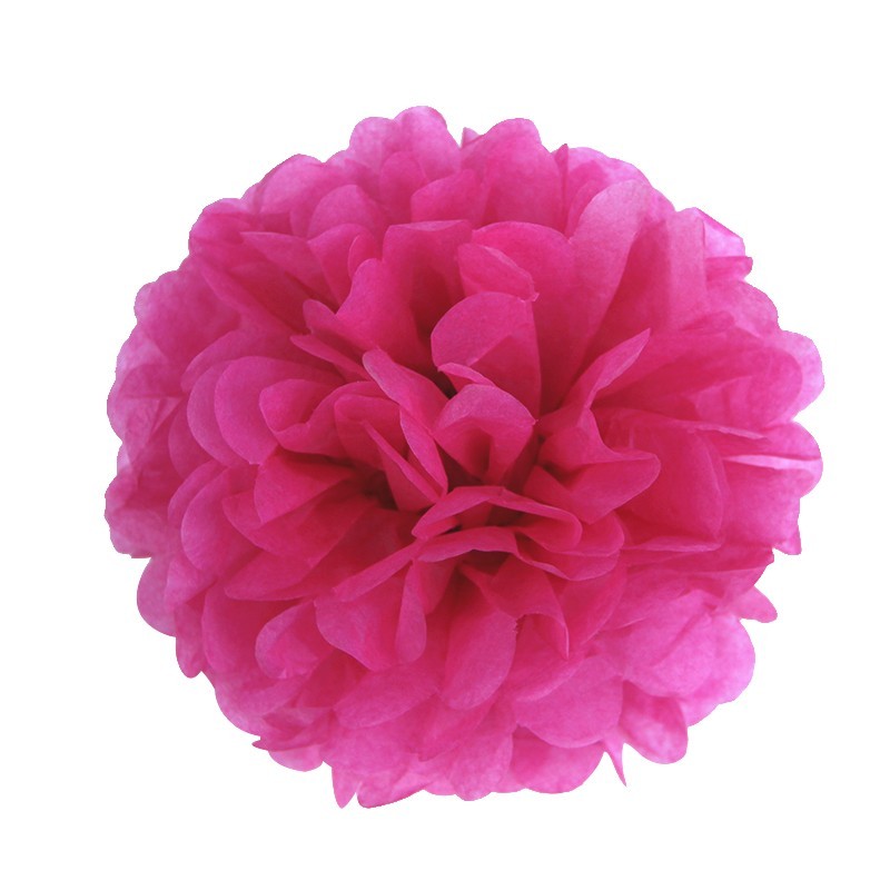 tissue paper pom pom