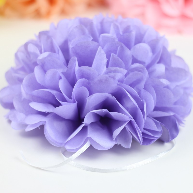 tissue paper pom pom